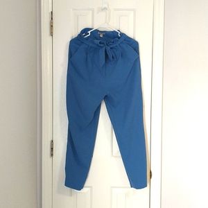 H&M High Waist pants, size 10, periwinkle